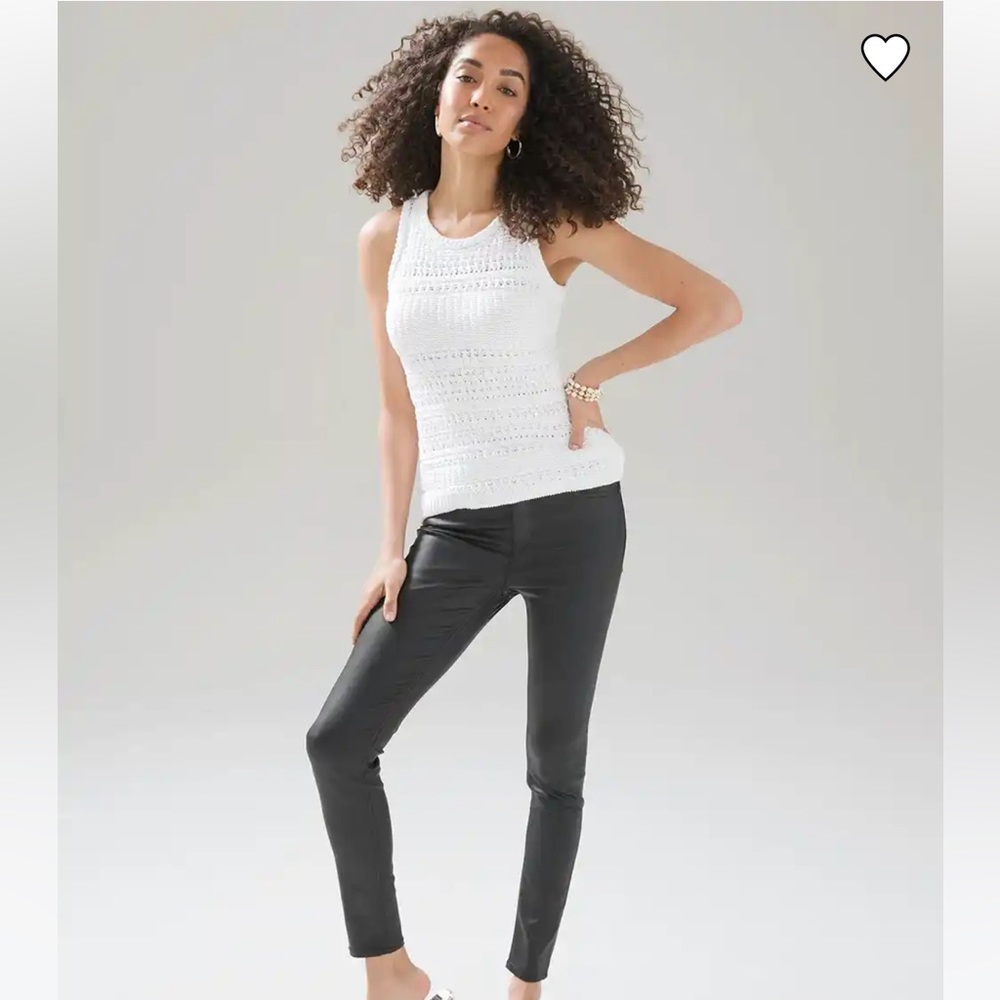 New with tags White Hoyse Black Market High-Rise Coated Skinny Jeans in 16L